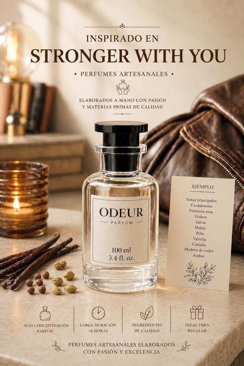 COD2139   INSPIRADO EN  ARMANI STRONGER WITH YOU PARFUM  /  YOU PARFUM