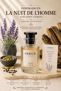 COD1588   INSPIRADO EN  LA NUIT LE HOMME EAU ELECTRIQUE  /  HOMBRE AZUL